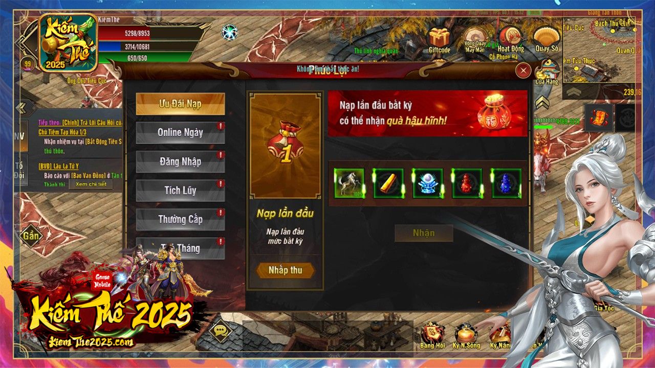 Phúc lợi Kiếm Thế 2009