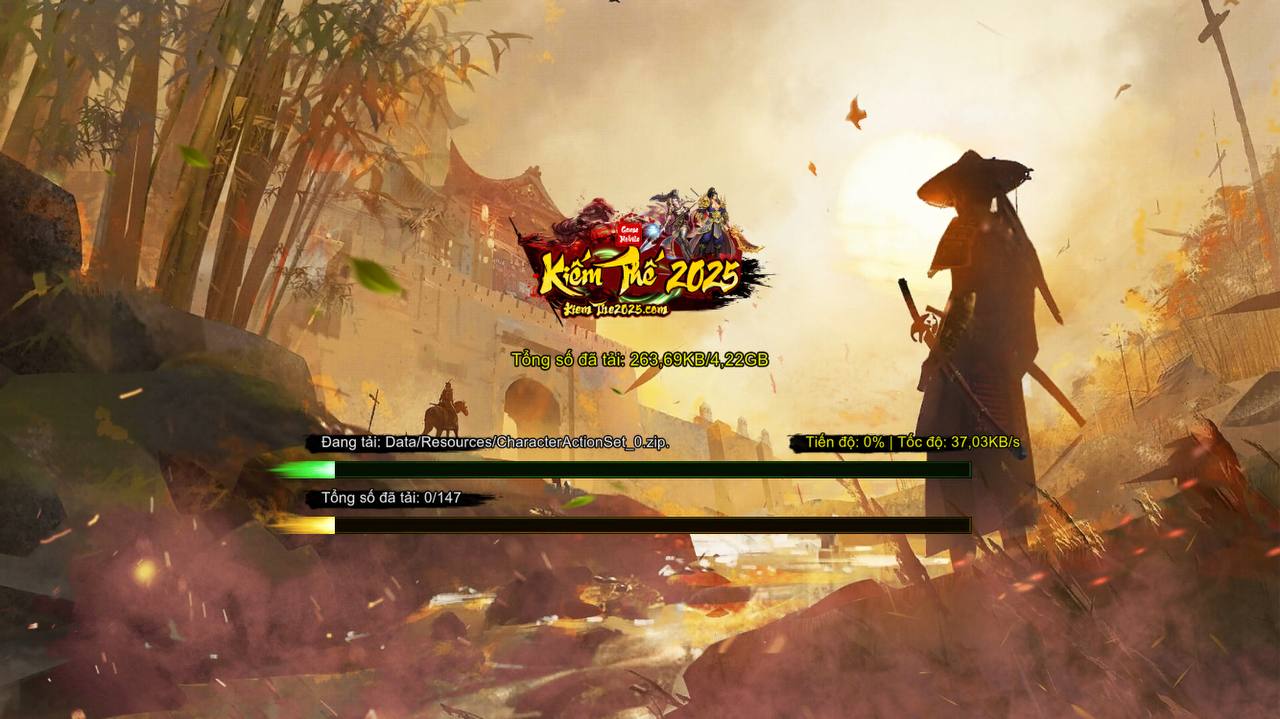 7 - Update và vào Game